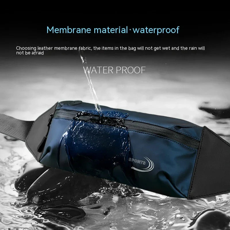 men’s waterproof sports waist bag