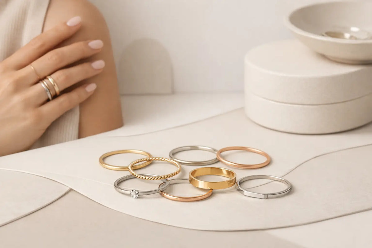 7 Top Minimalist Rings for Stacking to Wear Daily