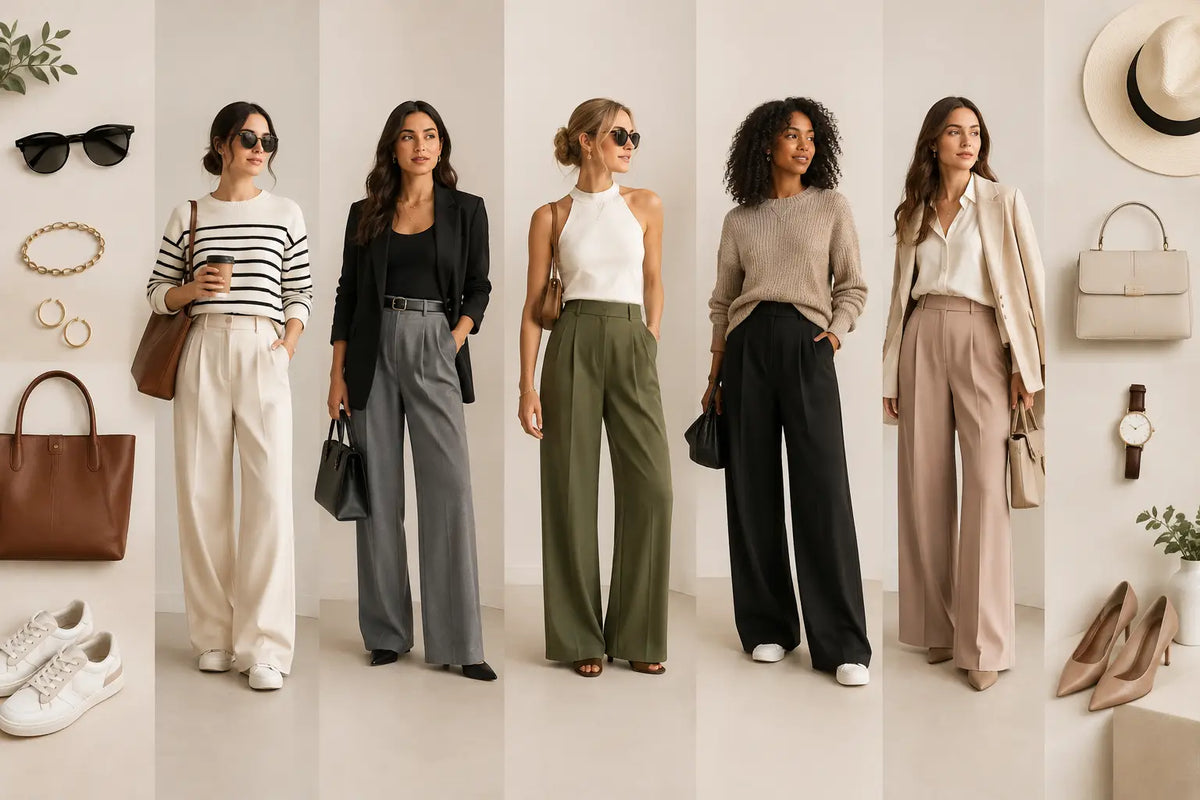 How to Style Wide Leg Pants for Every Plan