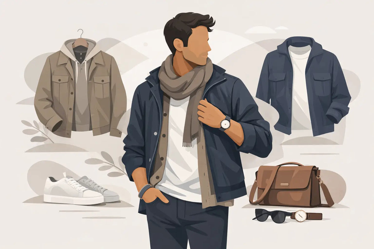 How to Style Men's Casual Layers With Ease