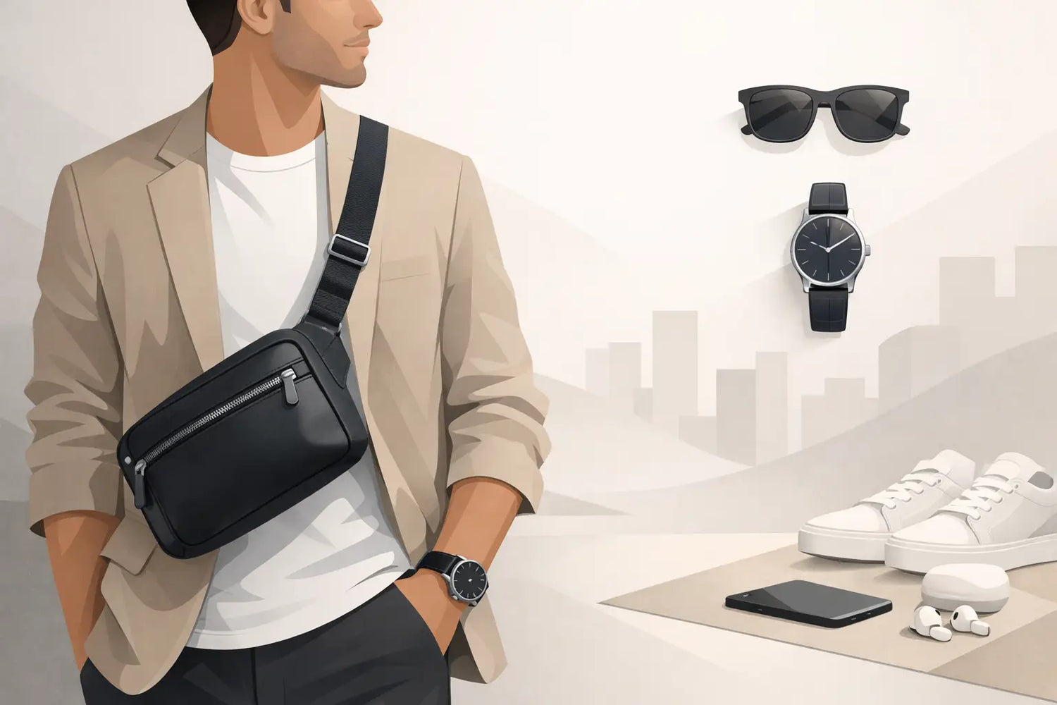 Mens Crossbody Bags That Elevate Daily Style