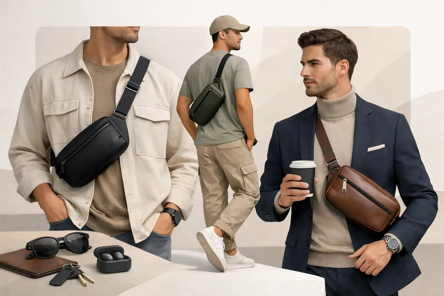 Crossbody Bag for Men Outfit Ideas That Work
