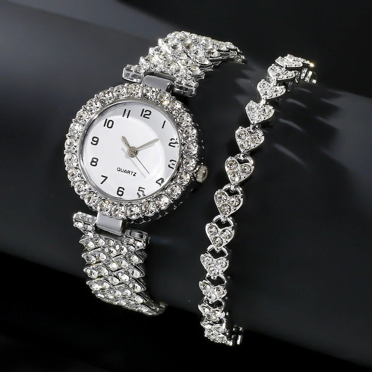 Luxury Women’s Watch &amp; Bracelet Set - Deviso