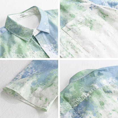 Men’s Pure Cotton Hanging Dyed Shirt - Deviso