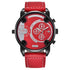 Men’s waterproof leather watch