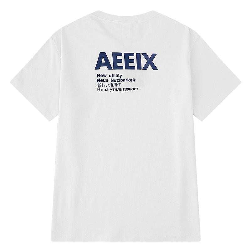 Men’s Aeelix printed loose-fit half-sleeve T-Shirt
