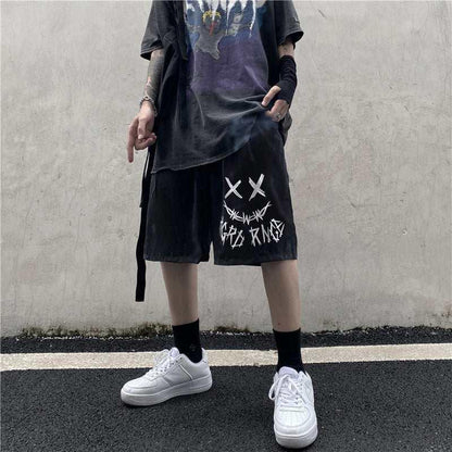 Men’s grimace print shorts