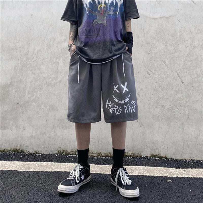 Men’s grimace print shorts