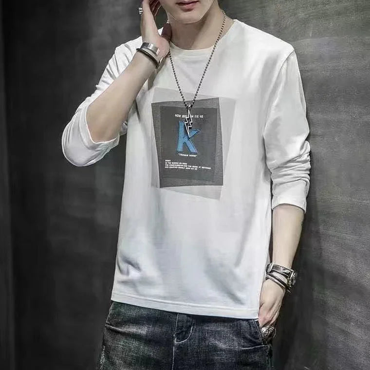 Men’s Slim Fit Long Sleeve T-Shirt - Deviso
