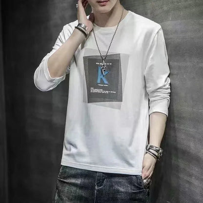 Men’s Slim Fit Long Sleeve T-Shirt - Deviso