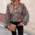 Women’s V-Neck Long Sleeve Shirt - Deviso