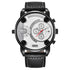 Men’s waterproof leather watch