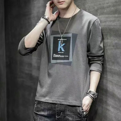 Men’s Slim Fit Long Sleeve T-Shirt - Deviso