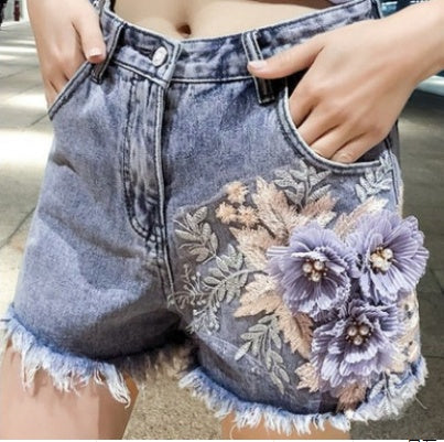 Women Denim Shorts | Casual Summer Jean Shorts High Comfort Fit