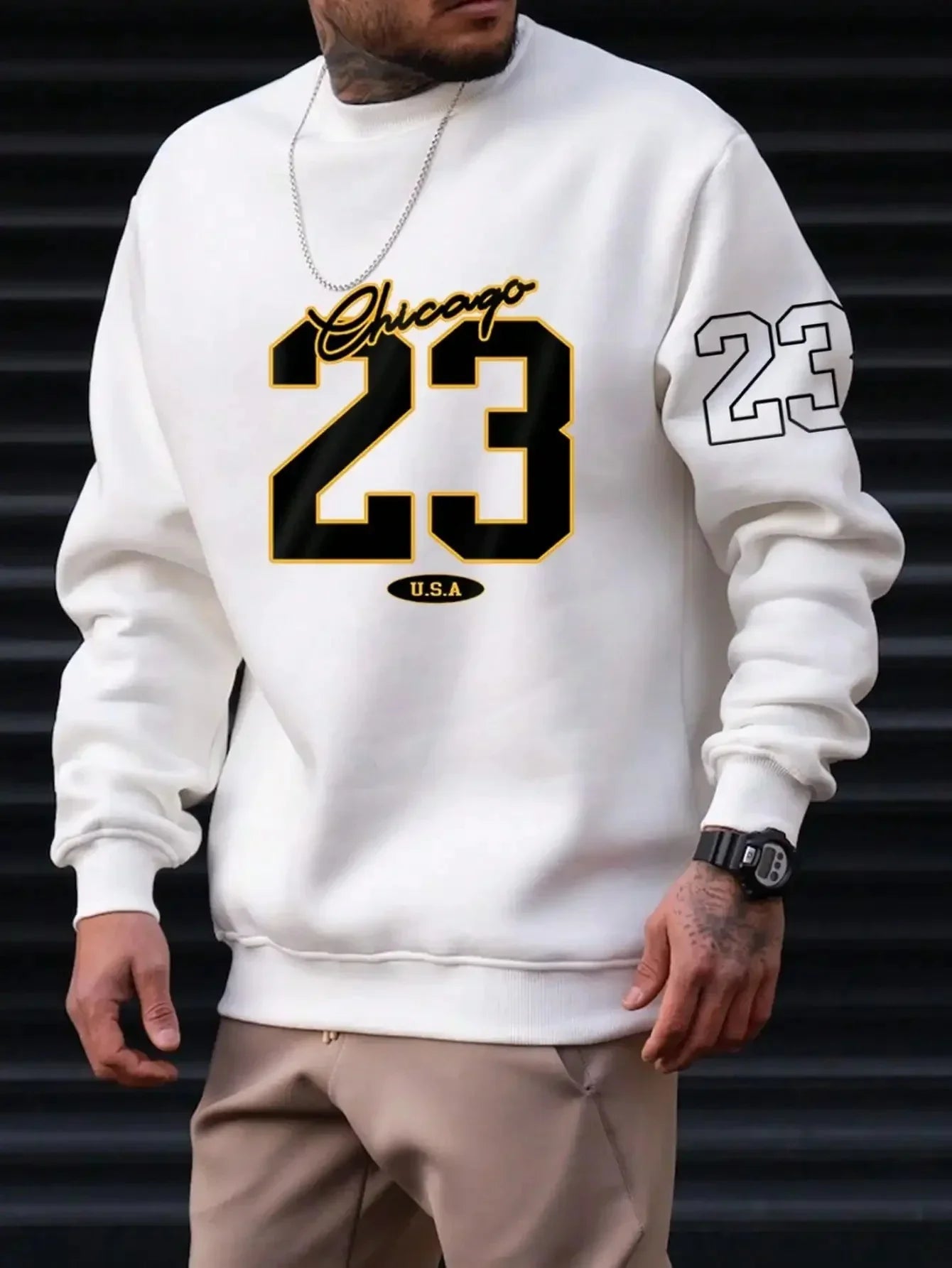 Men’s Fleece Sweatshirt Set - Deviso