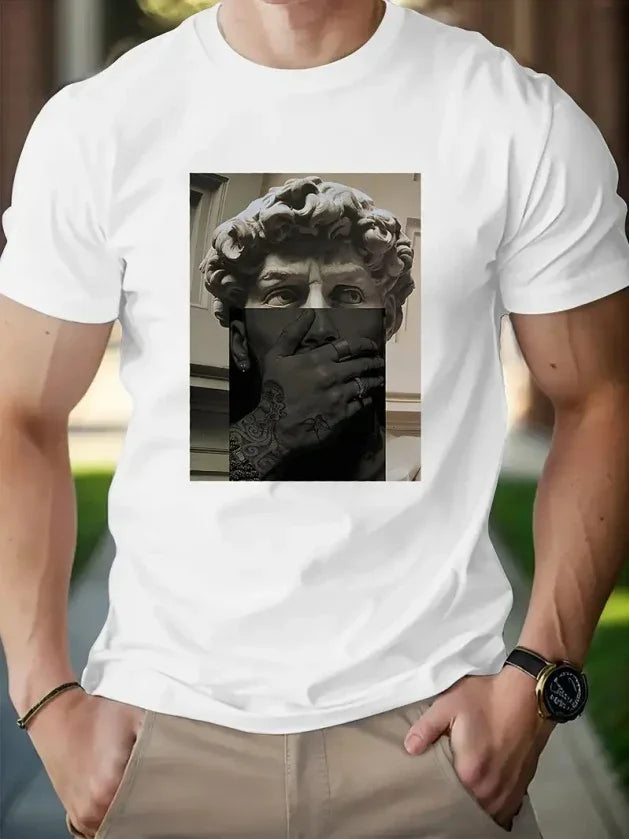 Men’s Retro Beast Graphic T-Shirt - Deviso