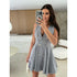 Women’s Pure Color Sleeveless Dress - Deviso