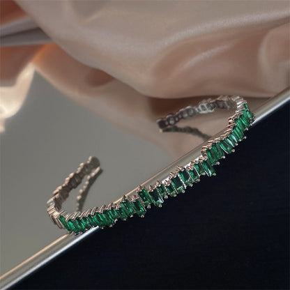 Geometric Irregular Zircon Star Bracelet for Women – Elegant Minimal Sparkle Jewelry