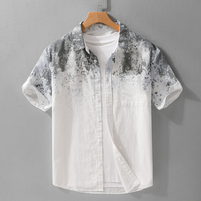 Men’s Pure Cotton Hanging Dyed Shirt - Deviso
