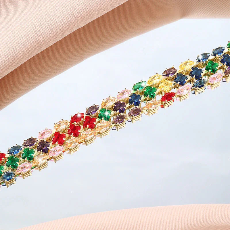 Double-Row Color Adjustable Bracelet - Deviso