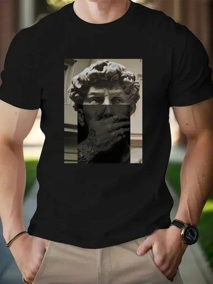 Men’s Retro Beast Graphic T-Shirt - Deviso
