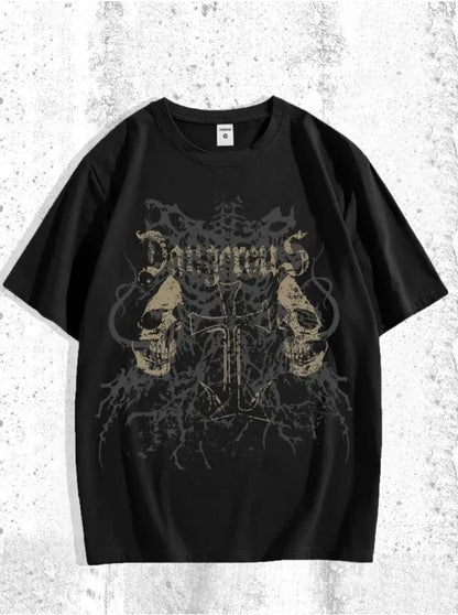 Men’s Retro Beast Graphic T-Shirt - Deviso