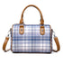 Plaid Barrel Shoulder Bag - Deviso