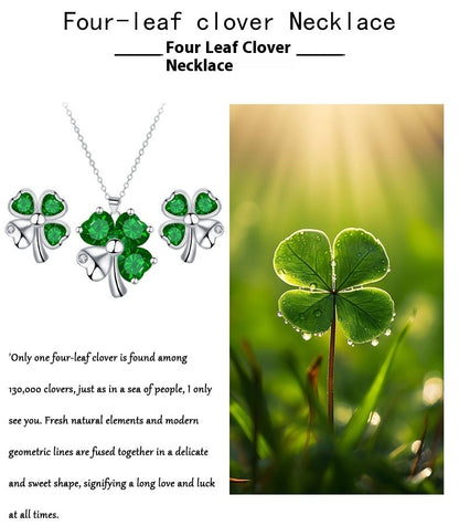 Necklace &amp; Stud Earrings for Women - Deviso