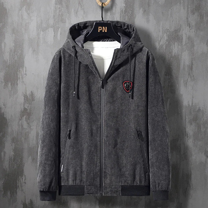 Men’s Washed Cotton Jacket - Deviso